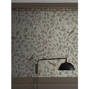 ورق جدران شريط باردر - بني داكن