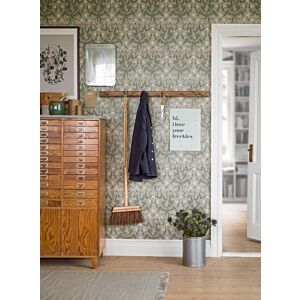 ورق جدران منقوش ان بلوم - اخضر