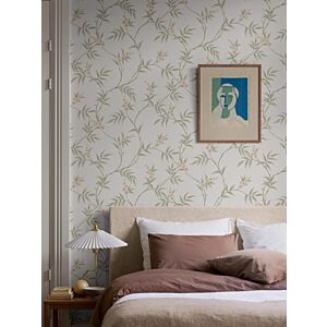 ورق جدران ادورن فيكتوريا - ابيض