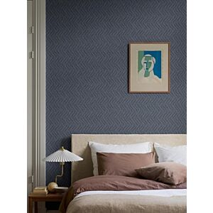 ورق جدران ادورن ايزابيل - ازرق غامق