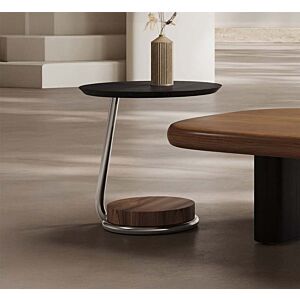 طاولة جانبية كولد - اسود وبني