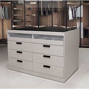 وحدة تخزين ادراج دالاسي - كريمي