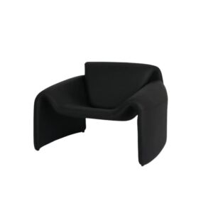 كرسي مفرد لوفيل - اسود