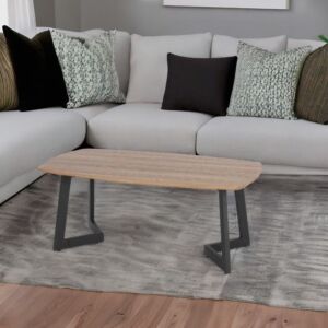 طاولة قهوة ماربيل - بني واسود