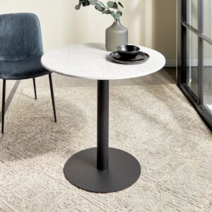 طاولة جانبية لوكيشن - ابيض واسود