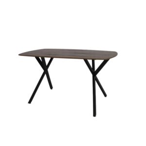 طاولة طعام ترايبو - بني وأسود