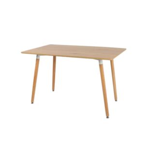 طاولة طعام سيمبيلو 120 سم - بيج