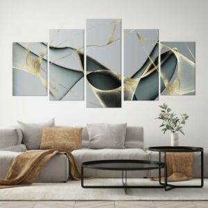 لوحه جدارية كانفس ستيلا  - مقسمة - 5 قطع