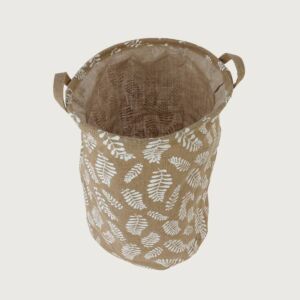 سلة تخزين قماش لويز - بني