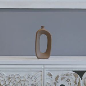 فازة دونتي كبيرة ستايل بوهيمي - بني