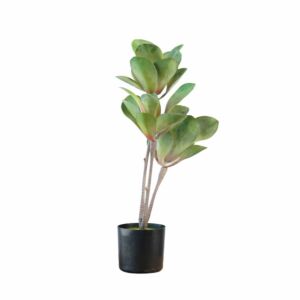 شجرة صناعية ورق اخضر - 45 سم