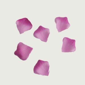 بتلات ورد صناعي ارما - موف  - 12 قطعة