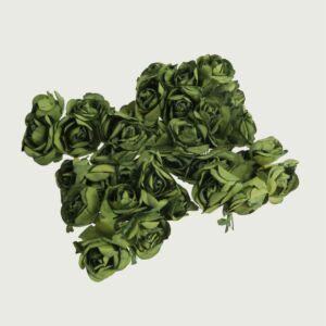 ورد صناعي امستر - زيتي - 12 قطعة