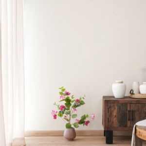 شجر جهنمي صناعي 69 سم - وردي