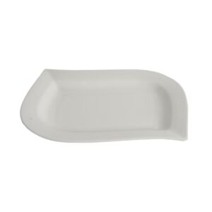 طبق تقديم بورسلان روتانا - ابيض