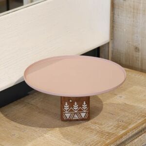 طبق تقديم وردي